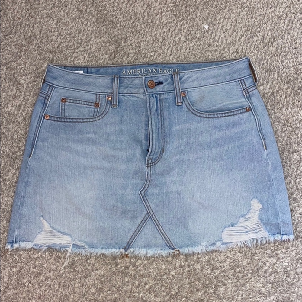 AE Jean skirt!!